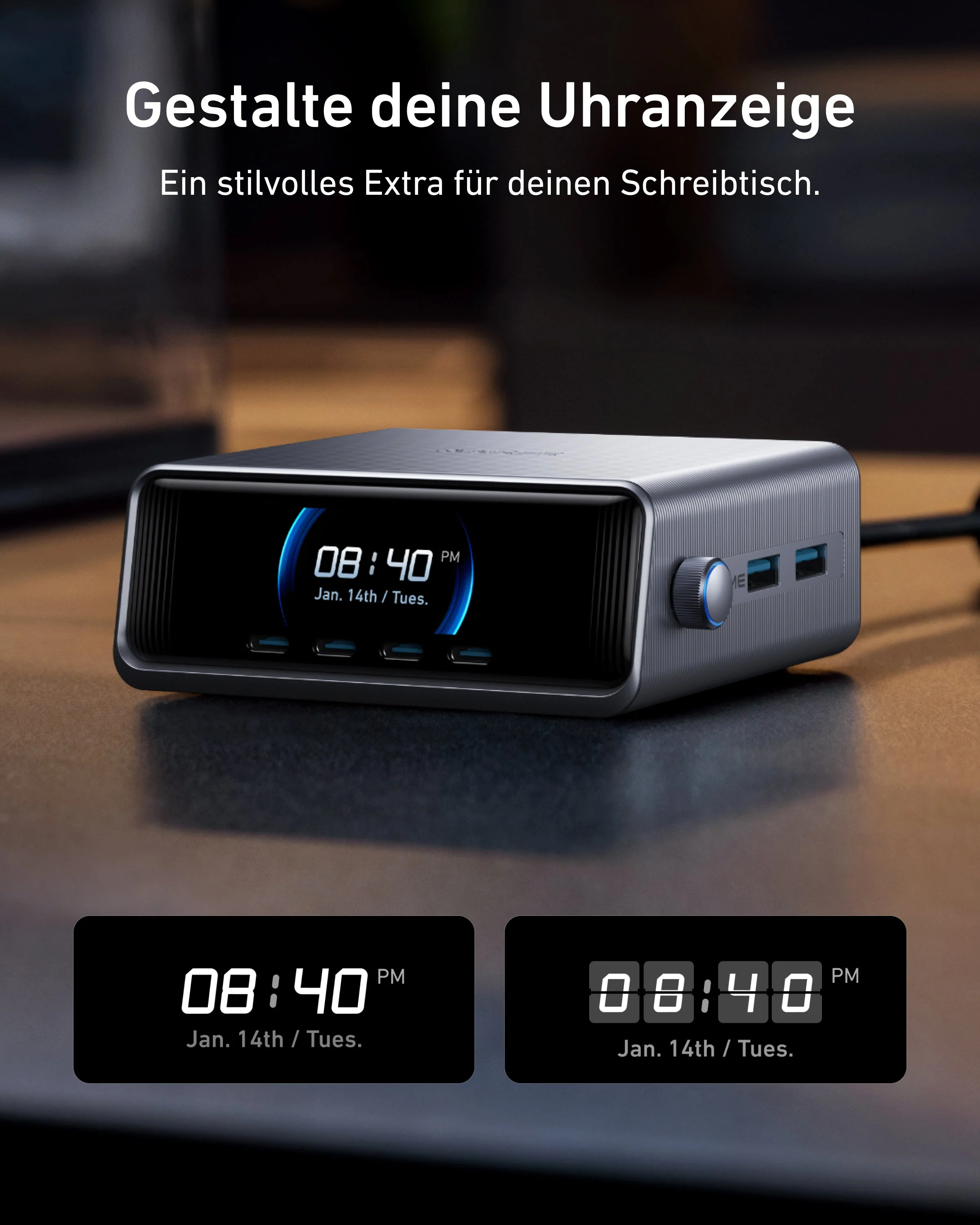 Anker Prime Ladegerät (250W, 6 Ports, GaNPrime) - Image 6