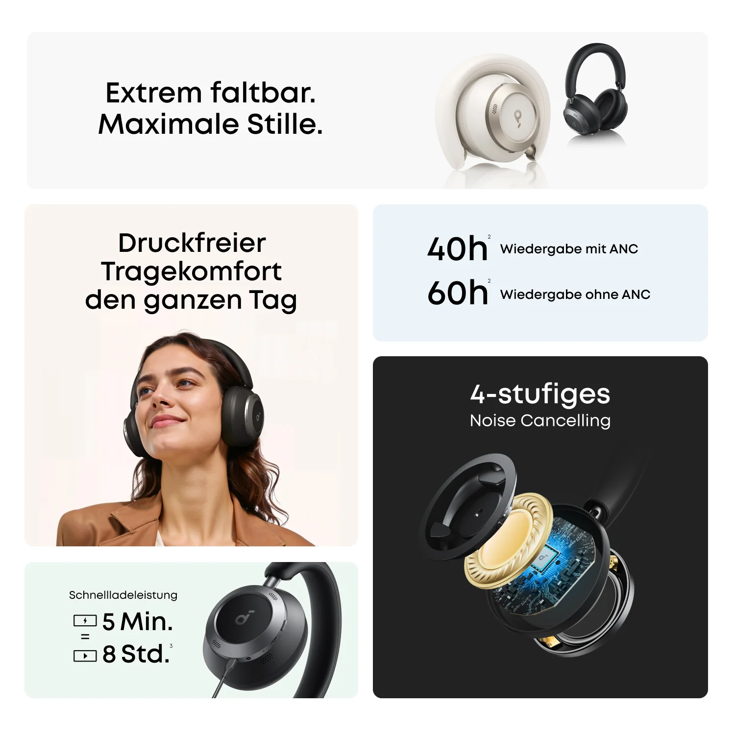 Space One Pro | Faltbare Over-Ear Kopfhörer - Image 12