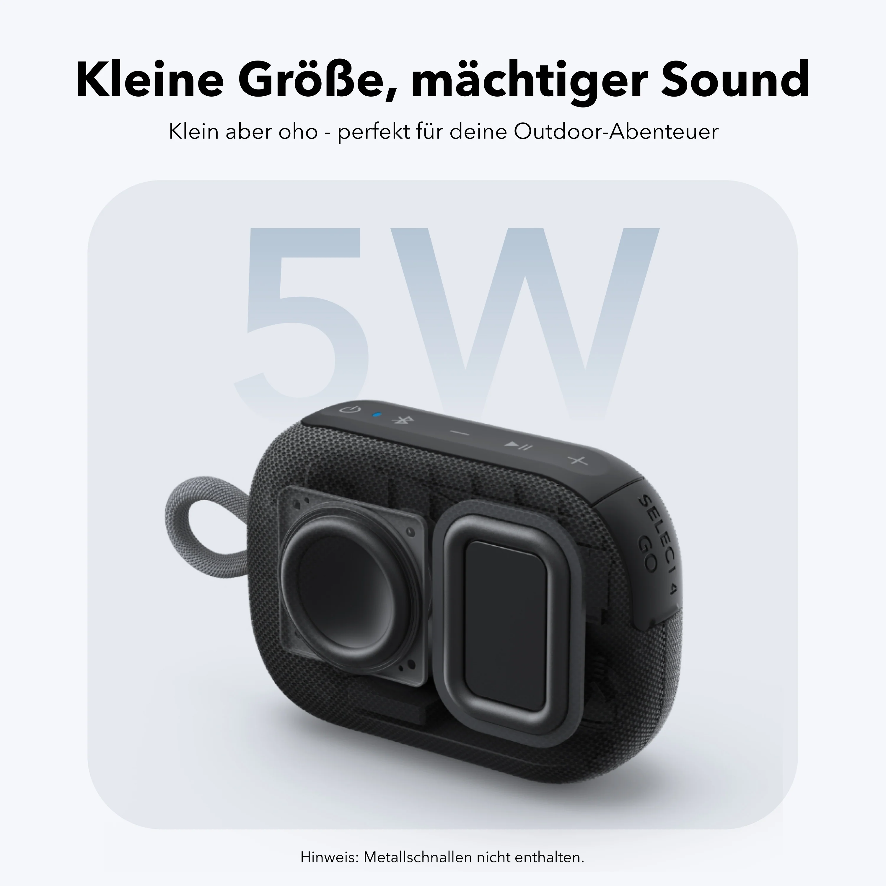 soundcore Select 4 Go | Kleiner Lautsprecher mit kräftigem Sound (2B) - Image 3
