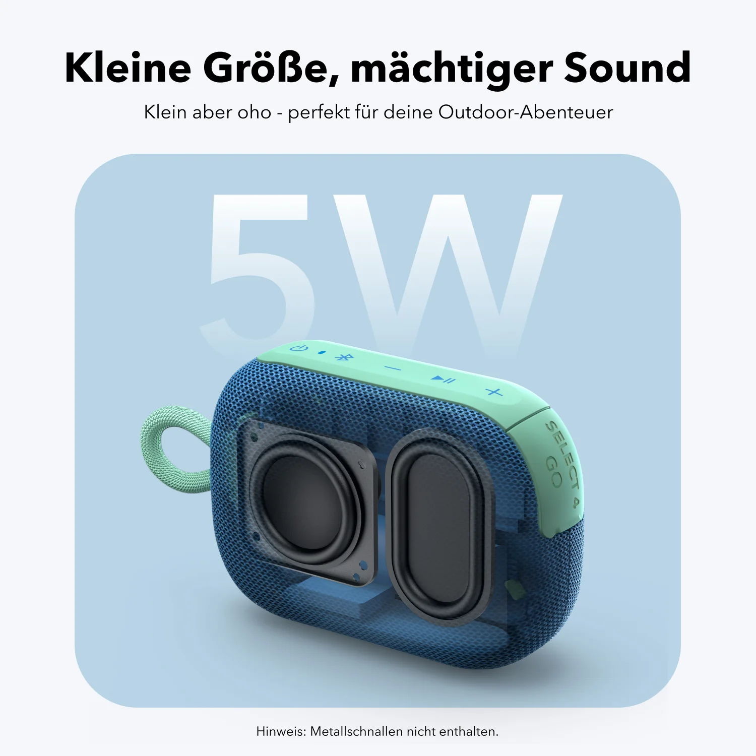 soundcore Select 4 Go | Kleiner Lautsprecher mit kräftigem Sound (2B) - Image 8