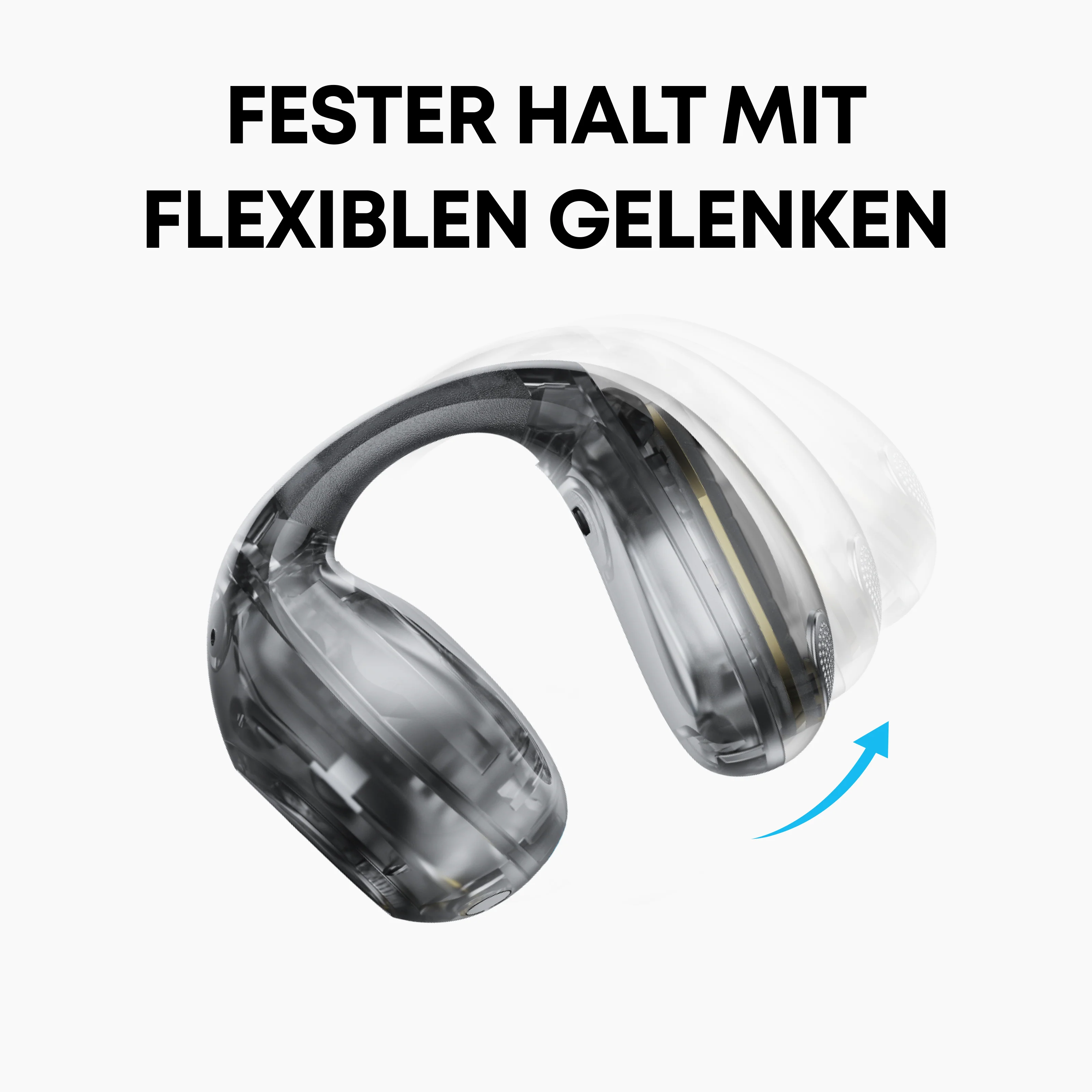 soundcore C40i | Flexible Clip-On Kopfhörer mit hohem Tragekomfort - Image 15
