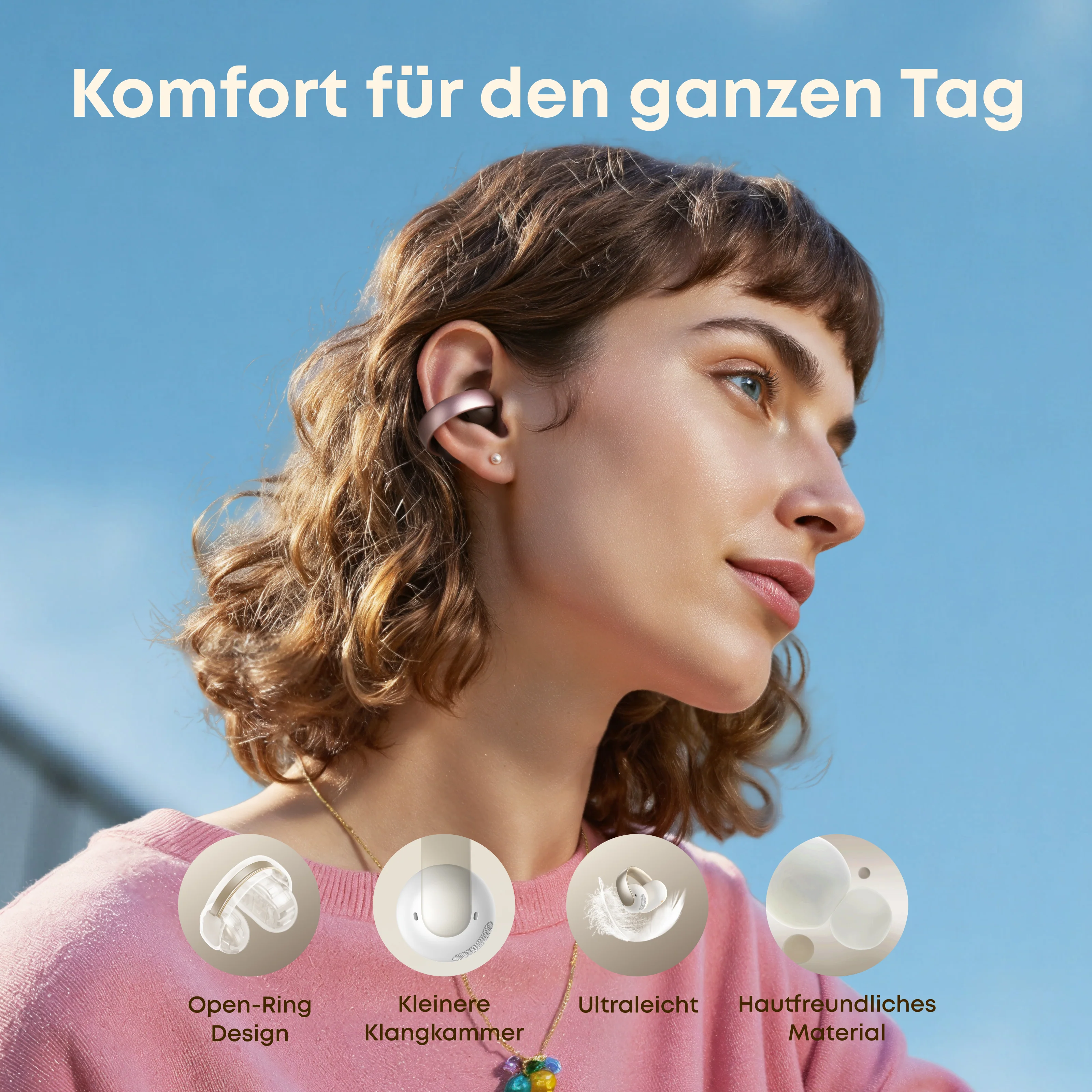 soundcore AeroClip | Open-Ear Clip-Earbuds mit adaptivem Komfort - Image 17
