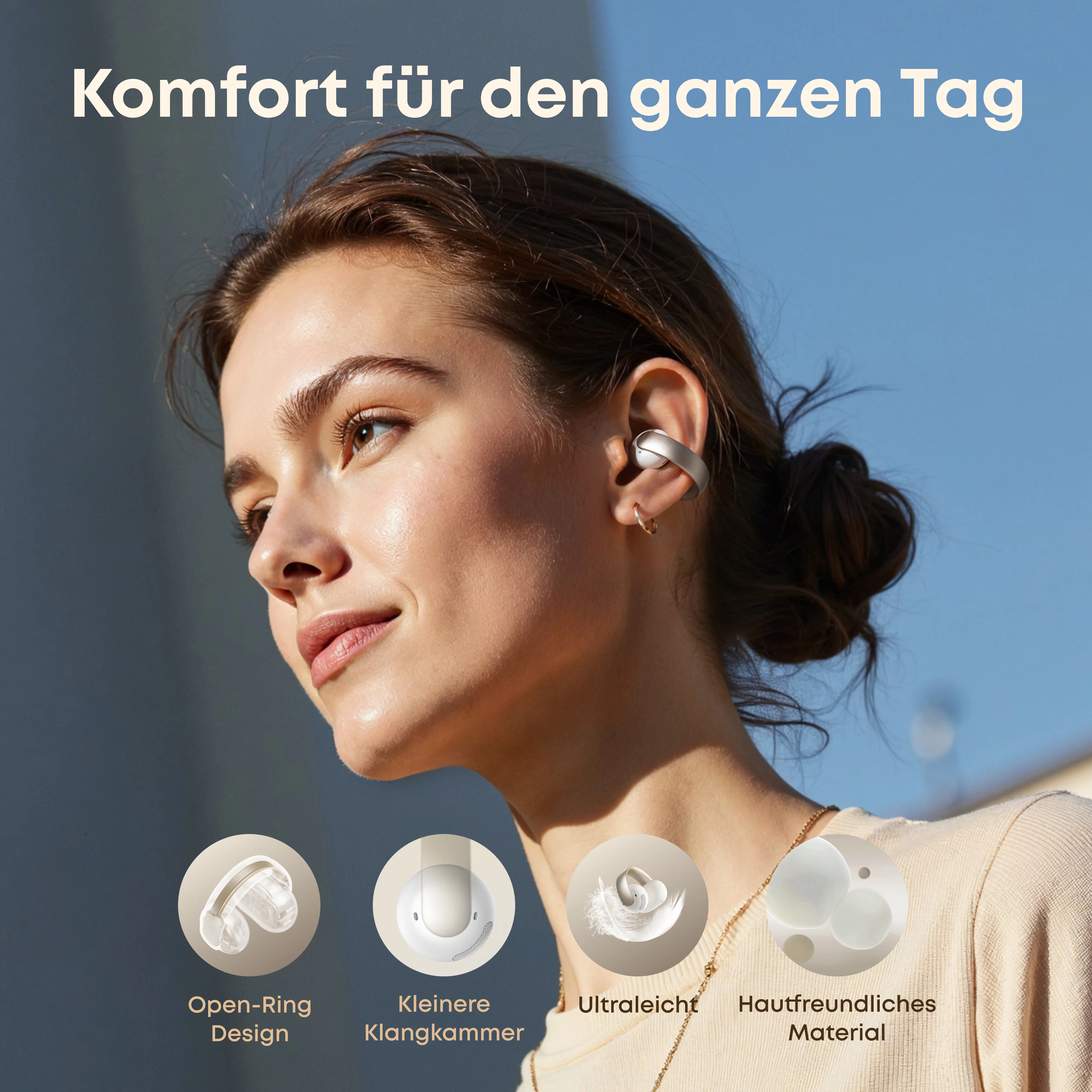 soundcore AeroClip | Open-Ear Clip-Earbuds mit adaptivem Komfort - Image 2