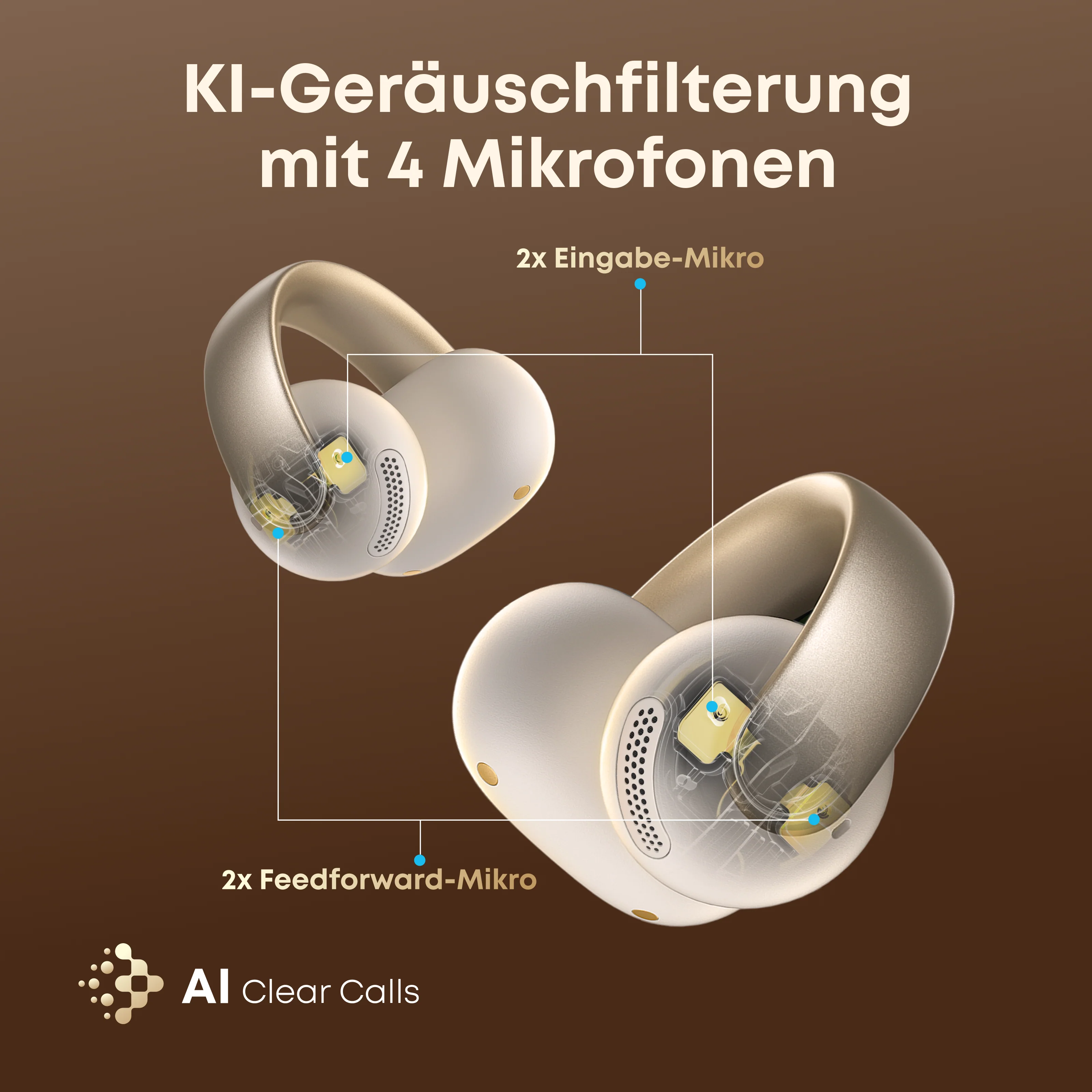 soundcore AeroClip | Open-Ear Clip-Earbuds mit adaptivem Komfort - Image 3