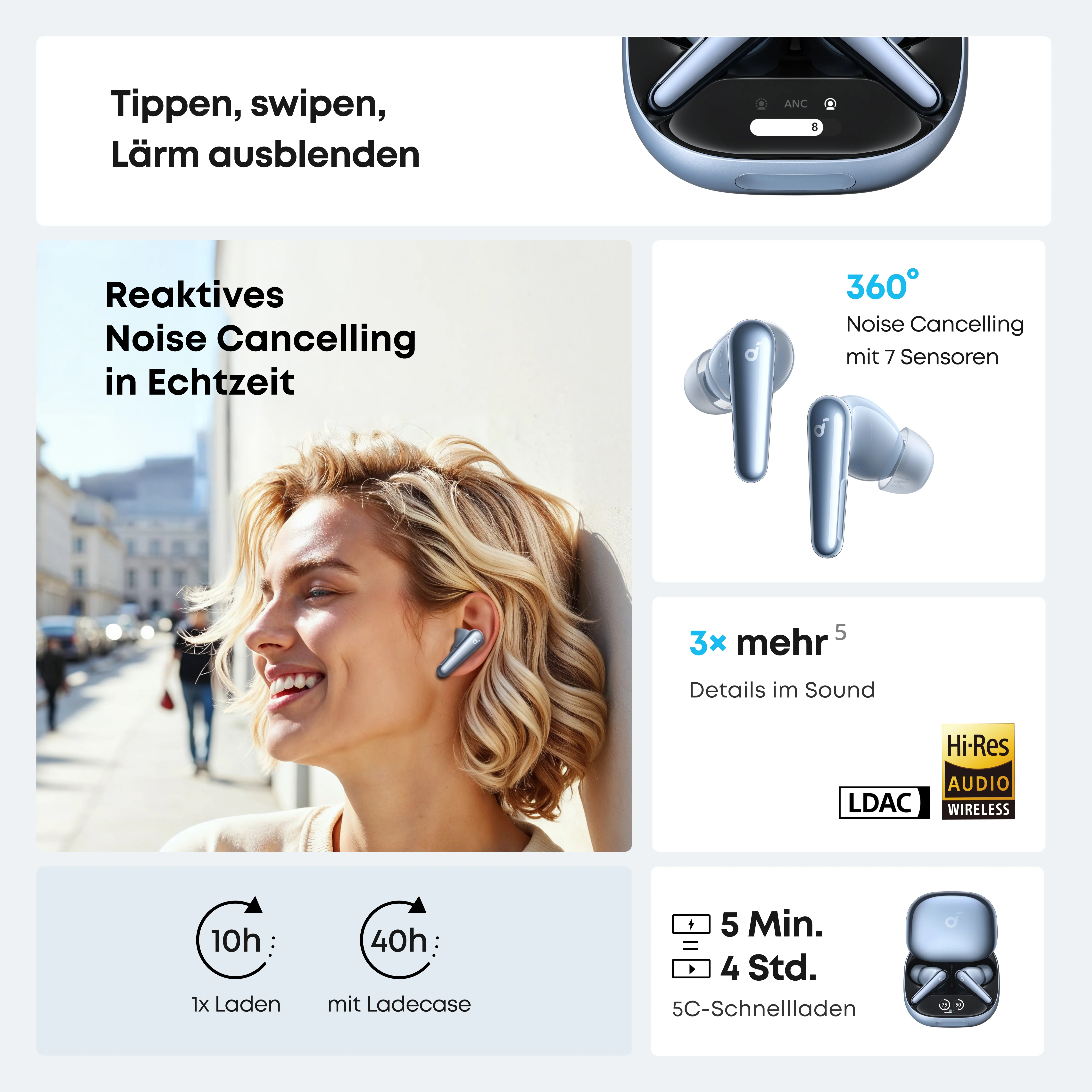 Liberty 4 Pro | True Wireless Earbuds mit Noise Cancelling - Image 12