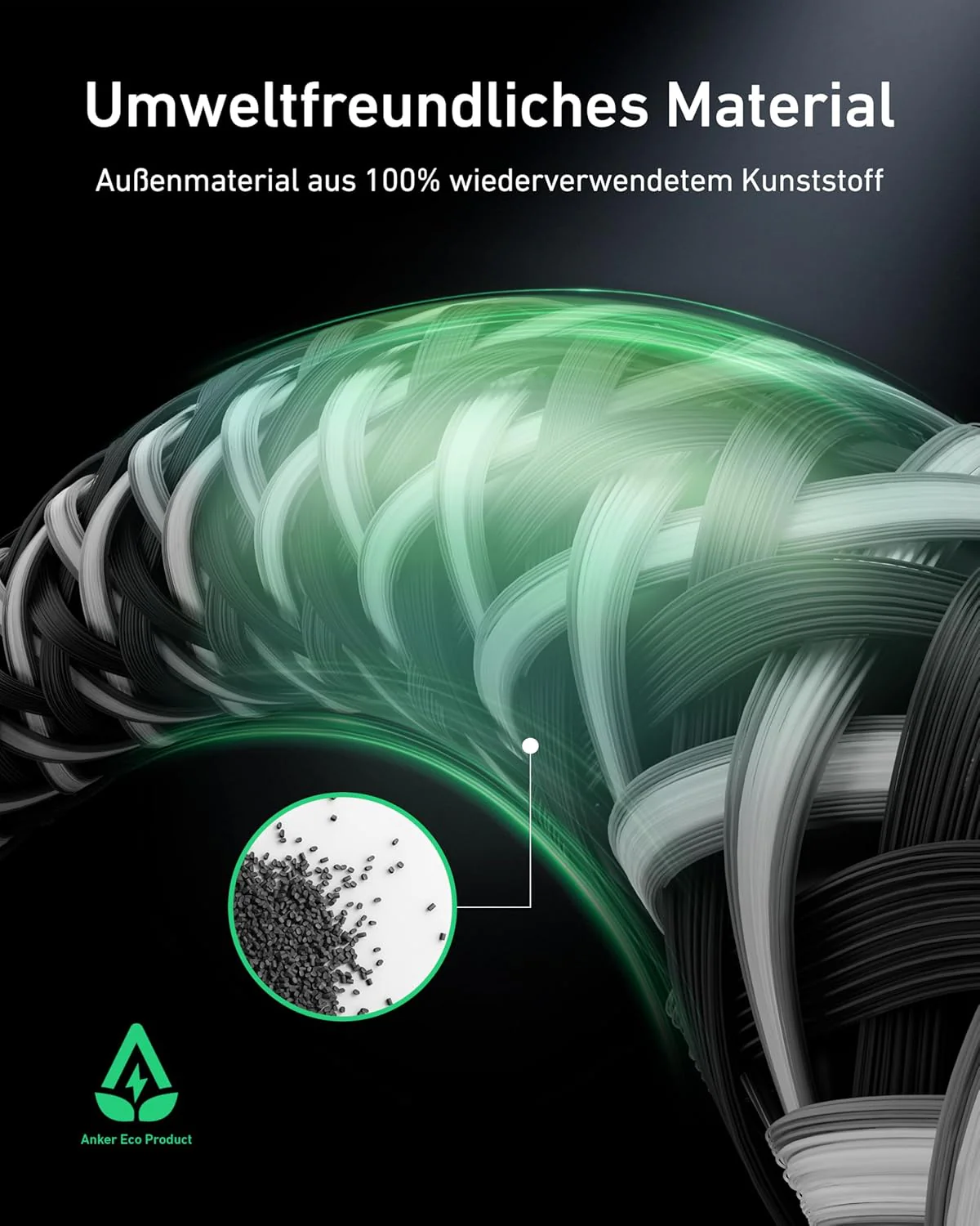 Anker Prime USB-C auf USB-C Kabel (240W, Upcycled-Flechtdesign) - Image 11