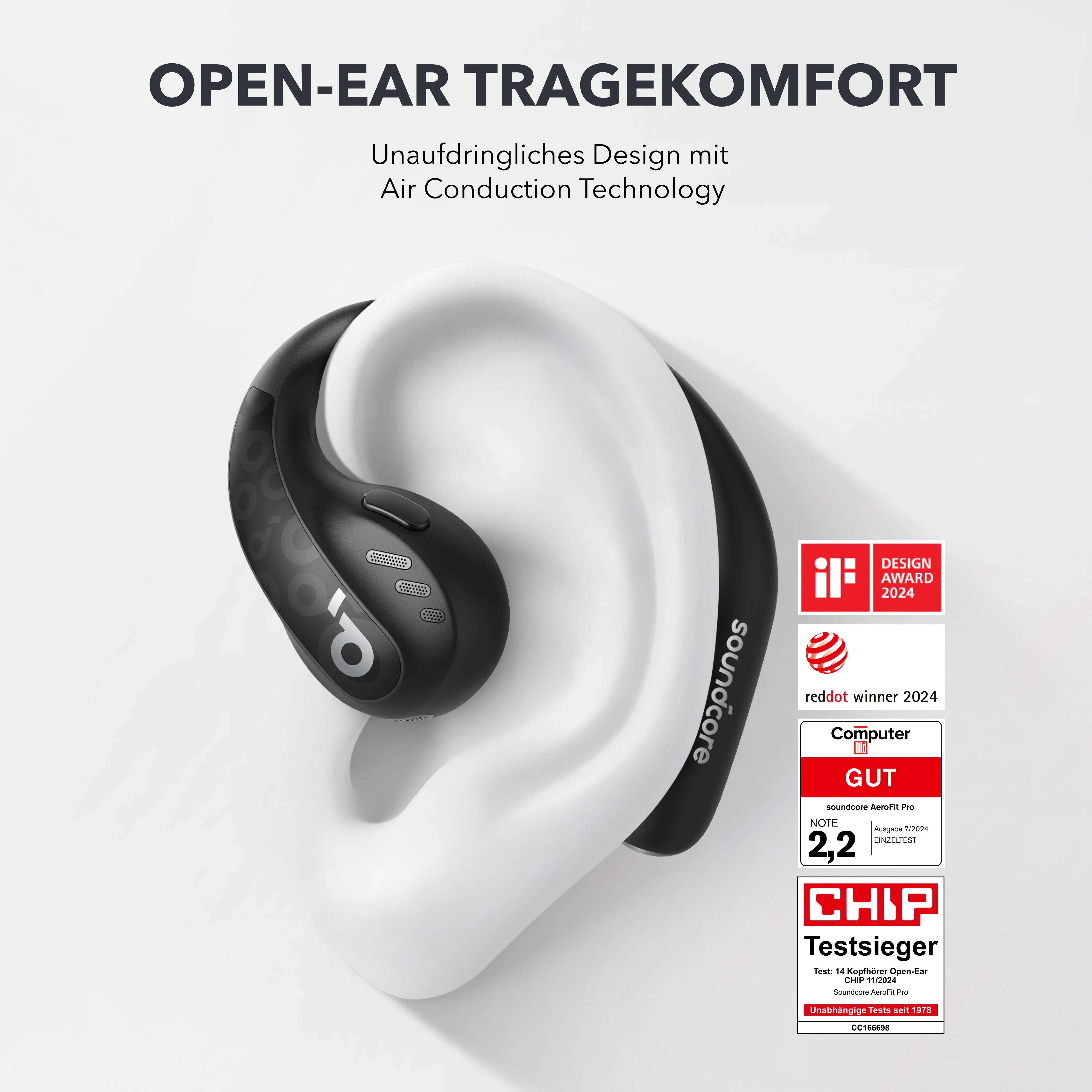 AeroFit Pro | Stabile Open-Ear Sport-Earbuds - Image 2