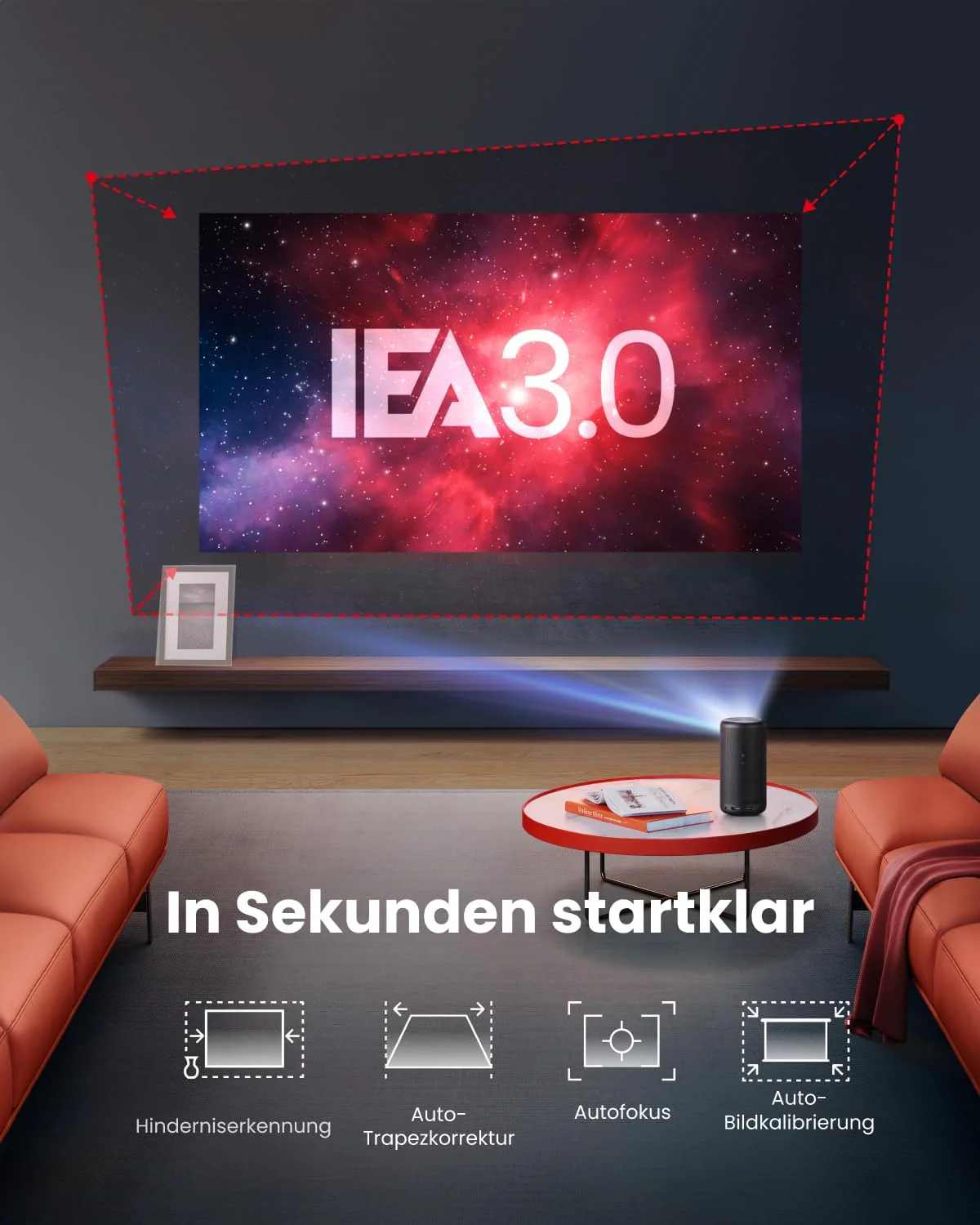 Capsule 3 | 1080p Mini-Google TV-Projektor (Generalüberholt) - Image 6