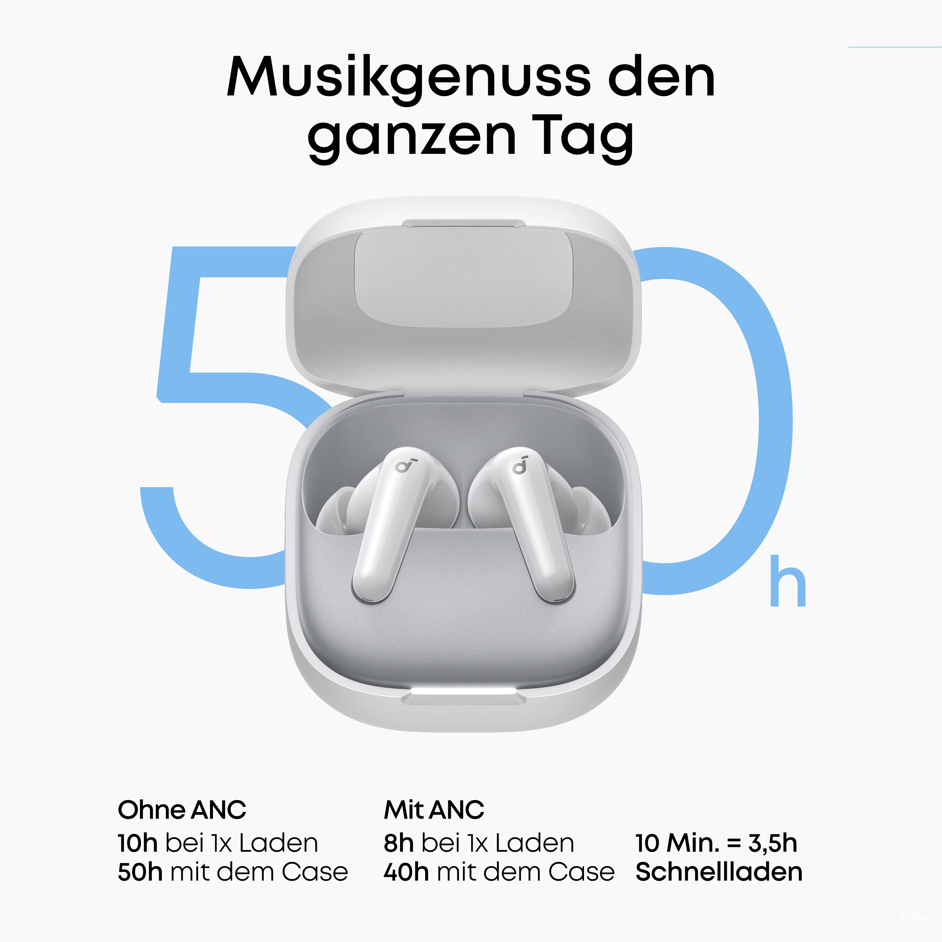 P31i | Wireless Earbuds mit immersivem, adaptivem ANC - Image 11