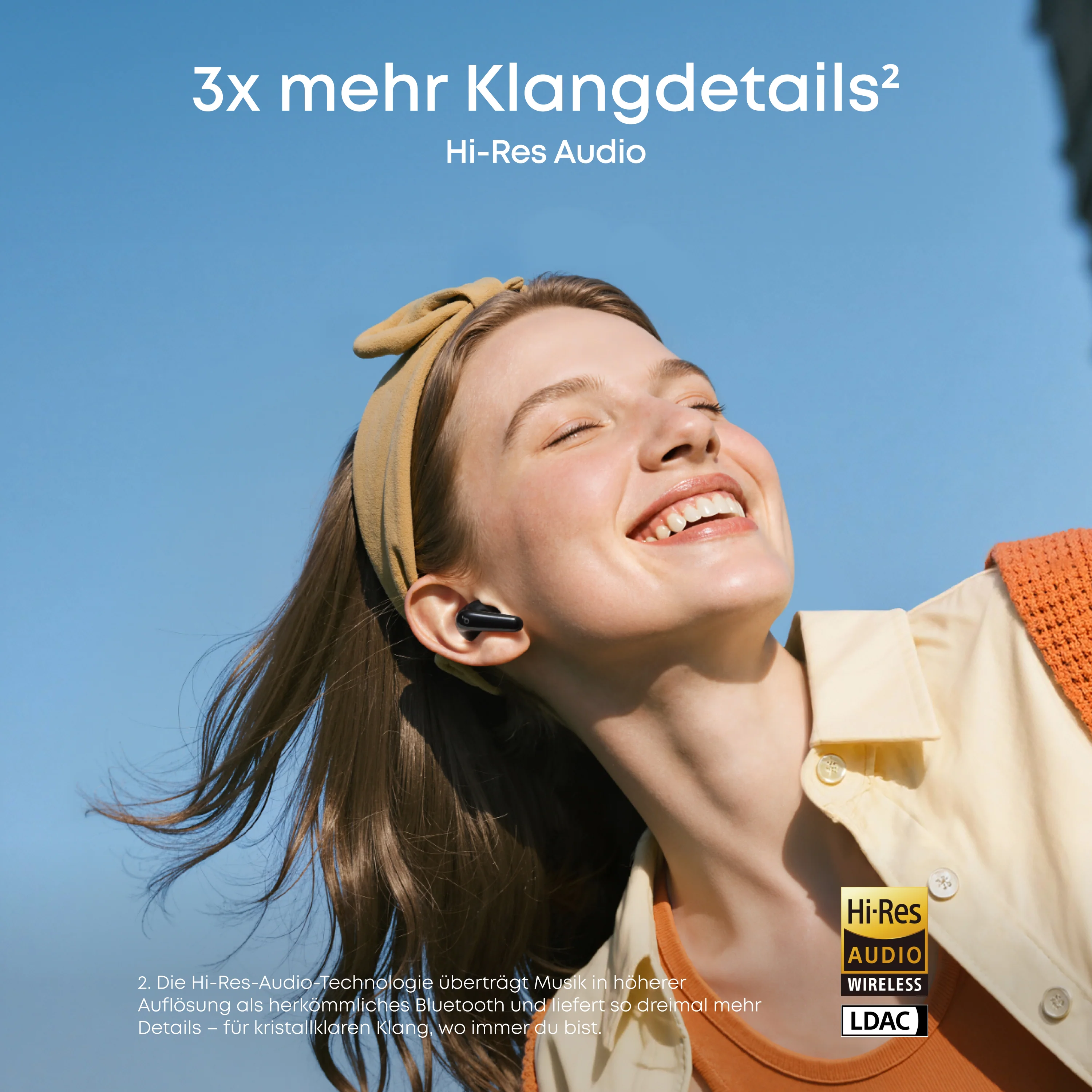 P31i | Wireless Earbuds mit immersivem, adaptivem ANC - Image 5
