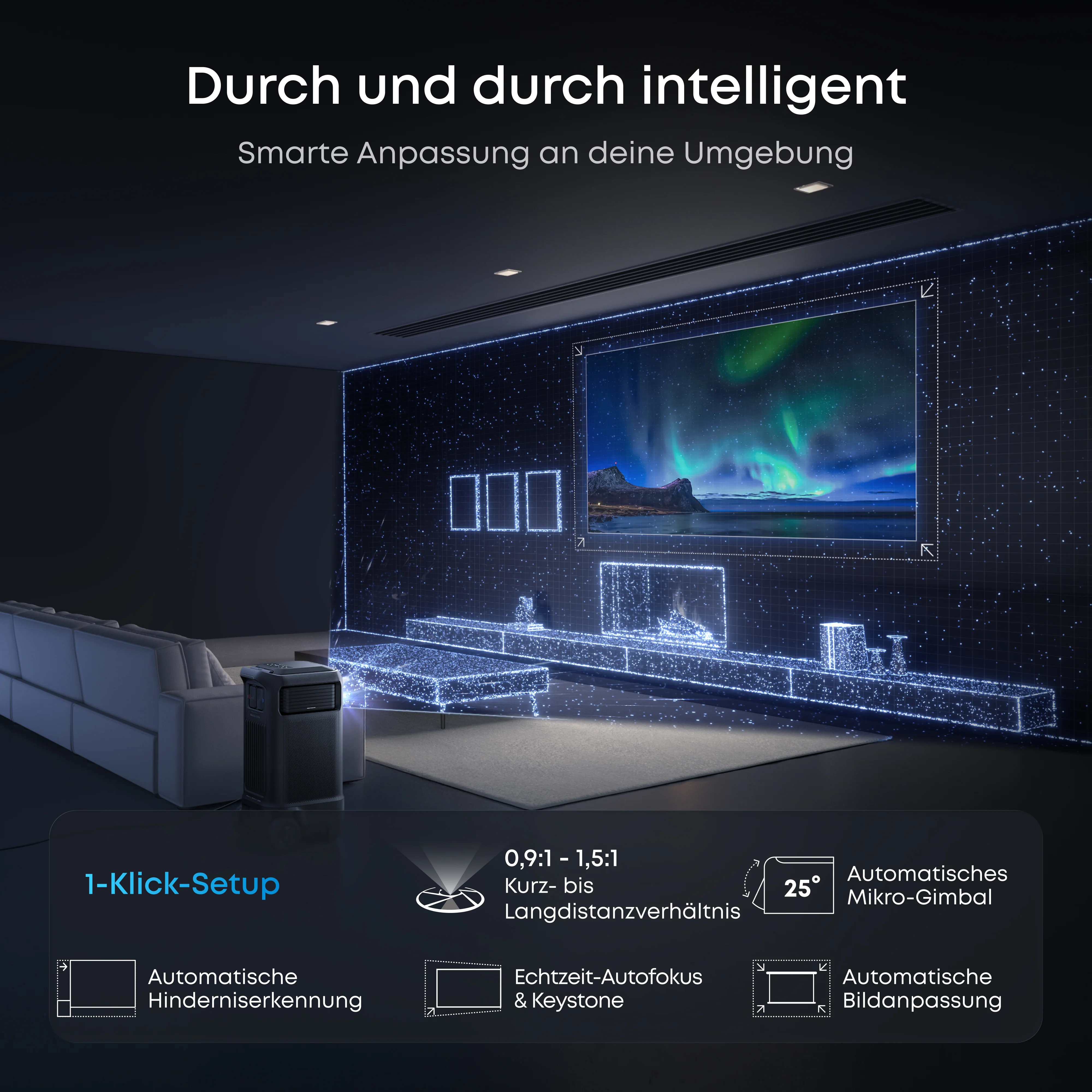 Nebula X1 Pro 4K Beamer | Das weltweit erste mobile Heimkino - Image 6
