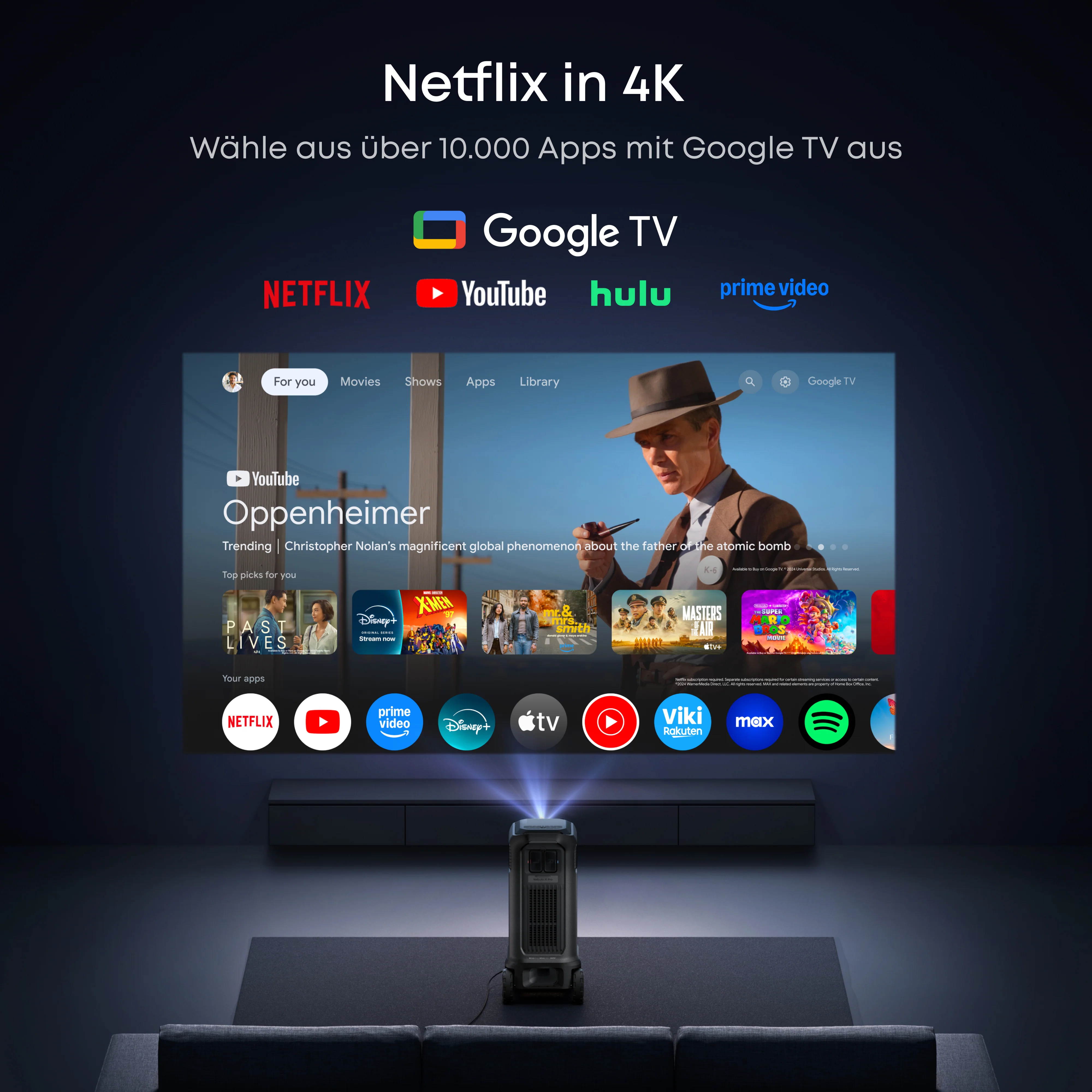 Nebula X1 Pro 4K Beamer | Das weltweit erste mobile Heimkino - Image 8
