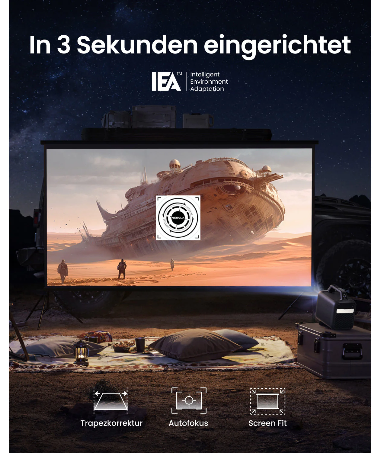 Mars 3 | Outdoor-Projektor mit langer Spielzeit - Image 6