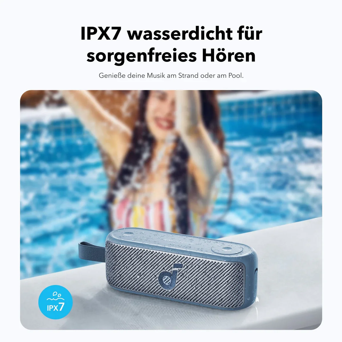 Motion 100 | Tragbarer kabelloser Bluetooth-Lautsprecher - Image 13