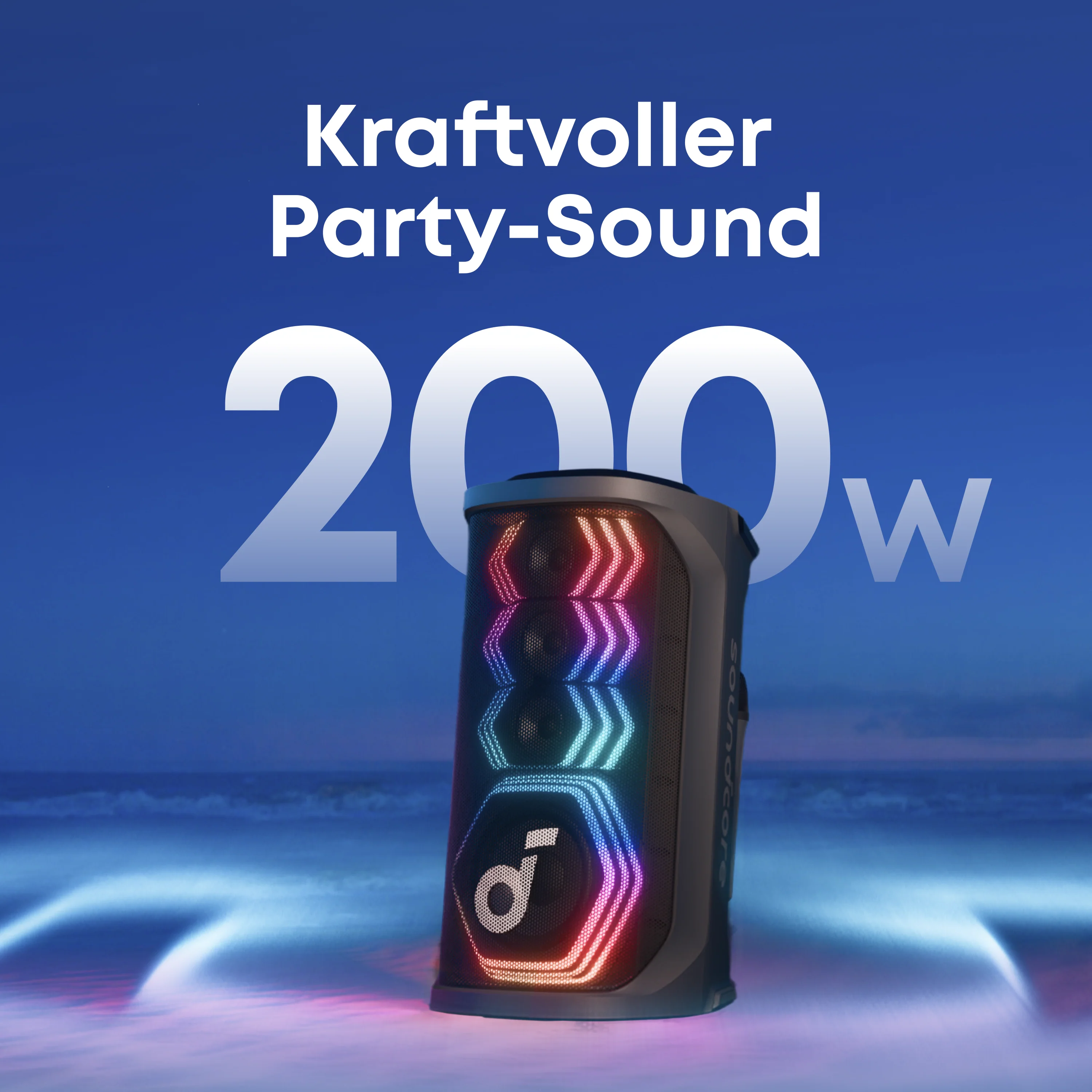 Rave 3S | KI Karaoke Party-Lautsprecher mit 200W Sound - Image 9