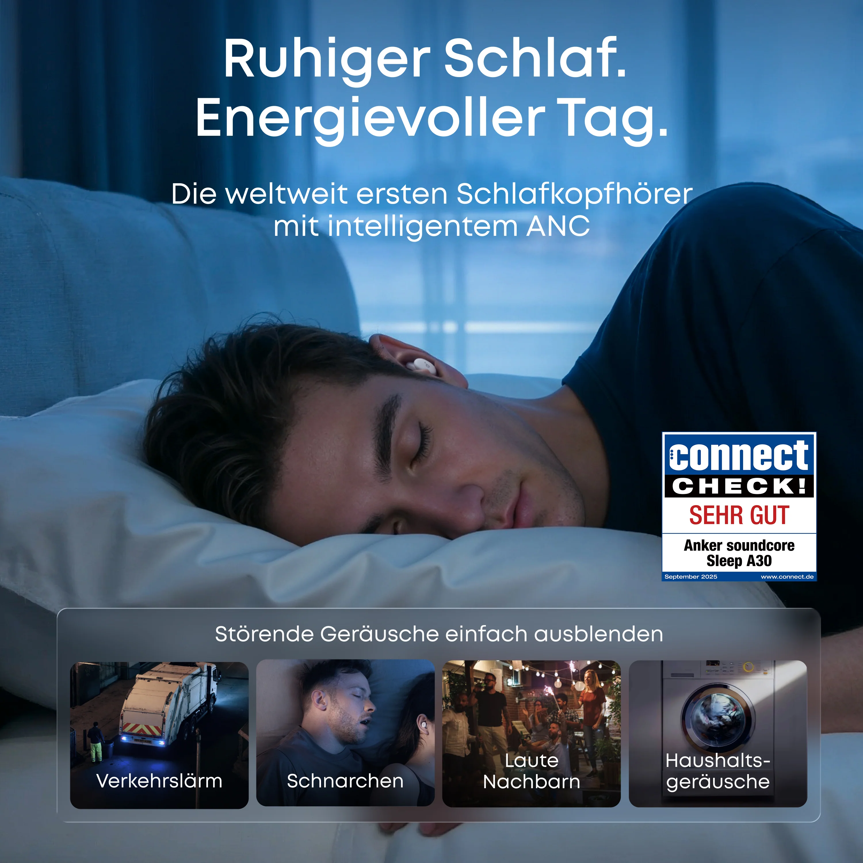 Sleep A30|Die weltweit ersten Schlafkopfhörer mit intelligentem ANC. - Image 9